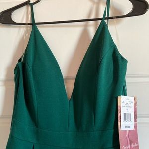 Emerald green jumpsuit - never worn